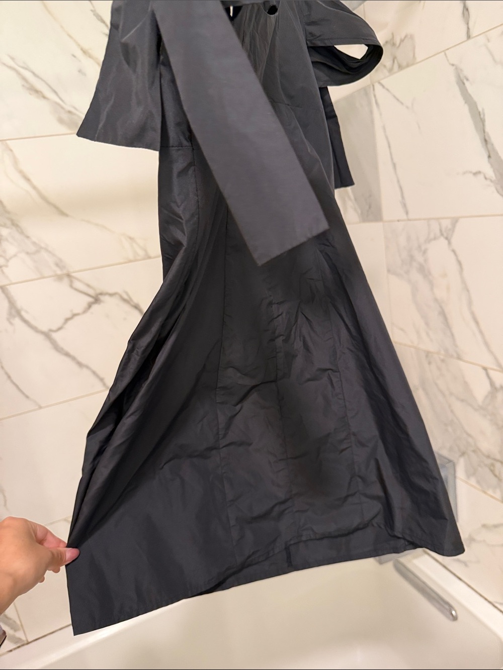 Urban outfitters Black Mini Dress with Bow Shoulder Straps - Picture 4 of 4